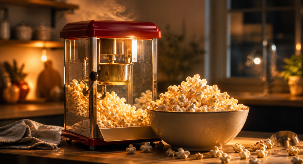 How to Make Popcorn with a Machine
