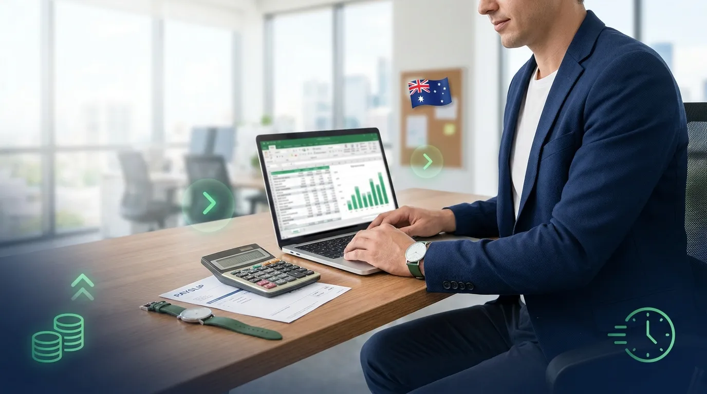 Overtime Pay Calculator Australia showing estimated overtime earnings
