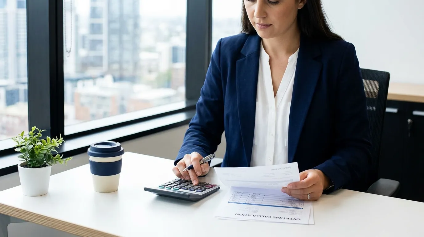 Overtime rates Australia comparing 1.5x time and a half and double time